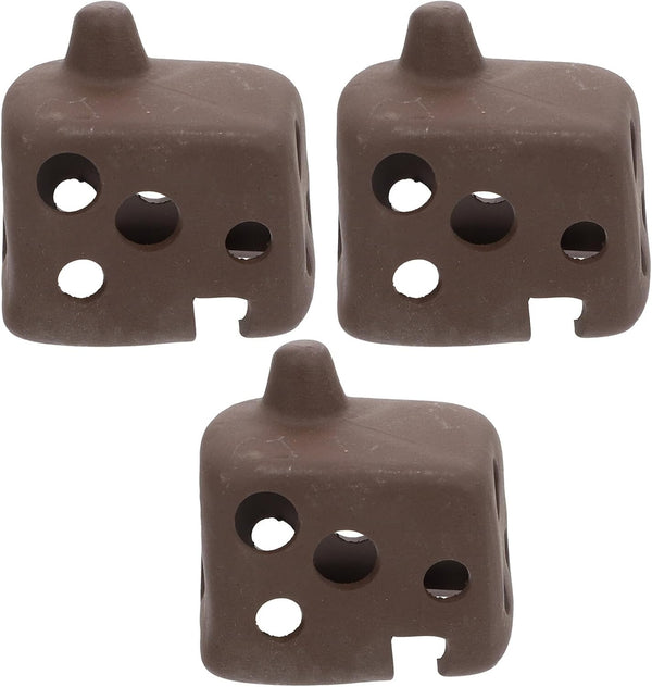 SHINEOFI 3pcs Aquarium Fish and Shrimp Hiding House Ceramic Breeding Cave Fish Tank