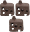 SHINEOFI 3pcs Aquarium Fish and Shrimp Hiding House Ceramic Breeding Cave Fish Tank