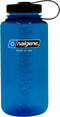 Nalgene Leak Proof Tritan BPA-Free Water Bottle, 32 oz Wide Mouth for Outdoor Use & Daily Hydration (Slate Blue)