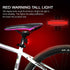 USB Rechargeable Bike Tail Light 2 Pack, Ultra Bright LED Rear Light, 50 Hours Runtime, 5 Light Modes, IPX5 Waterproof