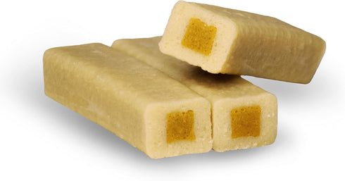 Ultra Chewy Mini Double Treat Bones: Long-Lasting Dog Treats, Peanut Butter and Chicken Flavor, 9oz