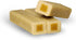 Ultra Chewy Mini Double Treat Bones: Long-Lasting Dog Treats, Peanut Butter and Chicken Flavor, 9oz