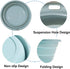 JSLZF Hedgehog Bath Supplies Grooming Kit: Foldable Bathtub, Nail Clippers, Bathing Brushes, Towel for Hedgehog Small