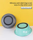 YUDANSI Dog Bowls 2 Pack, Non-Slip Silicone Sole, Stainless Steel Elevated Feeder for Small Medium Dogs (3.6 Cups)