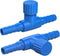Pawfly Aquarium Air Control Valves for 3/16" ID Airline Tubing, 10 Pack - Single Way Plastic Air Flow Controllers