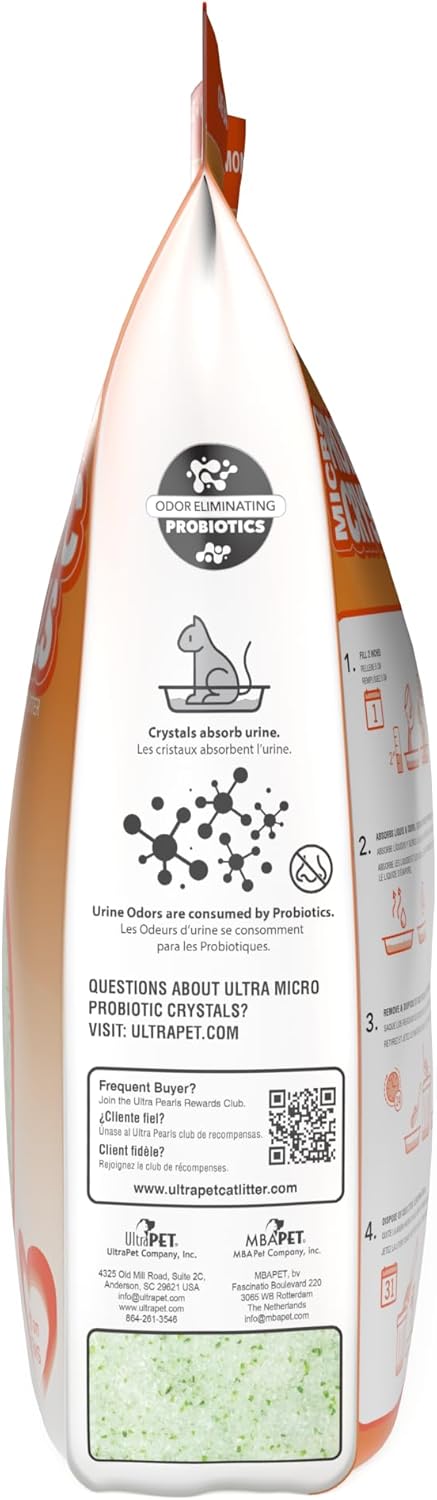 Ultra Probiotic Micro Crystals Cat Litter, 5lb