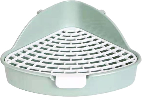 Qsvbeeqj Small Rat Toilet for Triangle Potty Trainer Corner Litter Bedding Box Pet