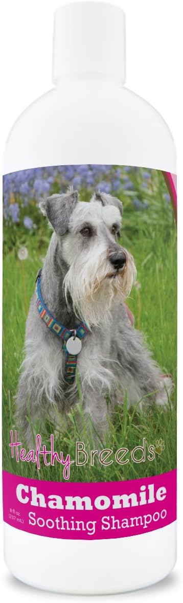 Healthy Breeds Miniature Schnauzer Chamomile Soothing Dog Shampoo, 8 oz