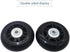 Outher Mute Wear-resistant Luggage Suitcase Replacement Wheels Kit, Inline Outdoor Skate Replacement Wheels (68mm x
