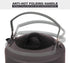 REDCAMP 0.9L Small Outdoor Camping Kettle - Aluminum Water Pot with Carrying Bag for Tea
