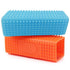 2 Pieces Pet Dog Cat Hair Remover, Block Roller Cleaner, Hollow Silicone Brush for Sofa, Car Interiors, Fabrics