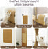MEMQUQ Interactive Cat Scratching Toy - Natural Sisal Activity Mat for Kittens, Engaging Claw Exercise Play Pad
