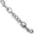 Dog Collar Backup Strap, Harness to Collar Safety Clip, Metal Stainless Steel Chain Leash Safety Attachment (8 Inches)