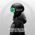 OutdoorMaster OTG Ski Goggles - Over Glasses Ski/Snowboard Goggles for Men, Women & Youth, 100% UV Protection