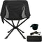 Dueecasebit Compact Small Camping Chair, Folding Portable Camp Chair for Adults Hiking Travel