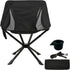 Dueecasebit Compact Small Camping Chair, Folding Portable Camp Chair for Adults Hiking Travel