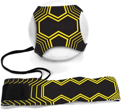 Football Kick Trainer, Soccer Training Aids, Hands Free Throw Sole Practice Equipment for Kids