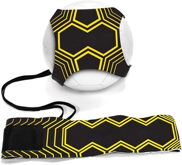 Football Kick Trainer, Soccer Training Aids, Hands Free Throw Sole Practice Equipment for Kids