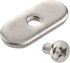 VTurboWay 4 Pcs 316 SS Kayak Rail/Track Screws - Track Nuts with 4 pcs M6 Short Screws, Mounting Replacement Kit