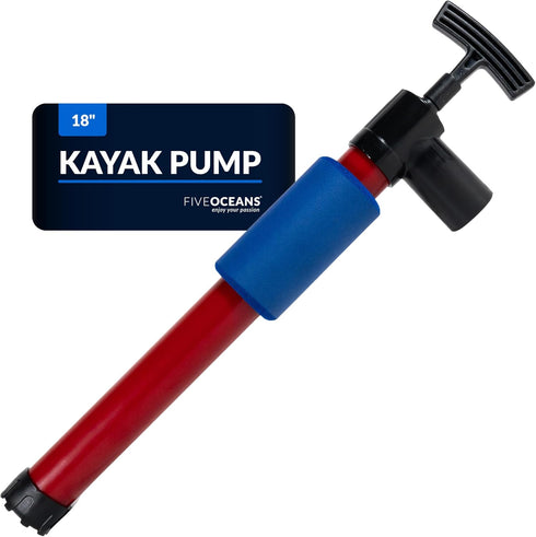 Five Oceans Manual Bilge Pump - 18-Inch Hand Bilge Pump for Boats, Canoe, Kayak, and Small Boats