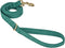 Soft Corduroy Fibric Dog Leash, 5 Feet Length Lead with Heavy Duty Rotating Hook for Medium Large Dogs (M, Green)