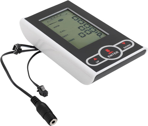 VersaGenius Exercise Bike Computer Monitor with Speedometer Display Heart Rate Sensor for Stationary
