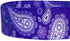 Blueberry Pet 5 Colors Paisley Flower Print Dog Leash, 5 ft x 5/8", Violet, Small, Comfortable Handle