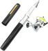 Lixada Fishing Rod Reel Combo Mini Pen Fishing Pole Kit Telescopic Fishing