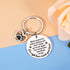 Pet Memorial Gifts, When Tomorrow Starts Without Me Keychain, Sympathy Gifts for Dog Cat Lovers
