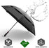 Repel Windproof Travel Umbrella for Rain - Easy Auto Open Close, Compact with Strong Fiberglass Frame