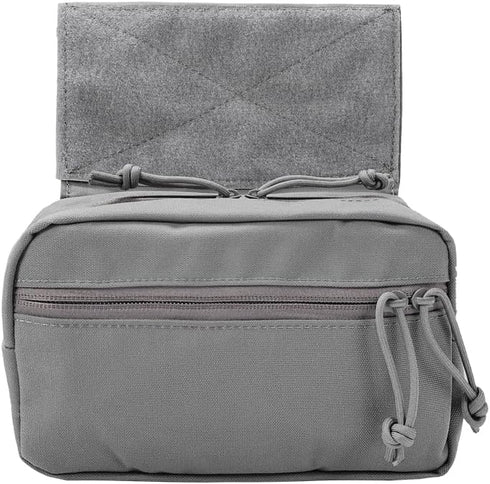 Tactical Drop Pouch with Hook and Loop - Sub Abdominal Carrying Kit Bag Tool Pouch for Airsoft JPC CPC AVS Tactical