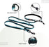 6in1 Multifunctional Dog Leash - Hands Free, Adjustable Length (3'7"-6'7"), Forest Print for Medium and Large Dogs,