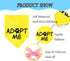 8 Pack Adopt Me Bandanas for Dogs