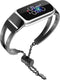 NINKI Slim Bracelet Band for Fitbit Luxe, Adjustable Metal Dressy Strap for Women, Slim Replacement Band