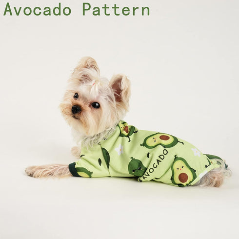 Dog Clothes for Small Dogs, Cute Pajamas for Tiny Chihuahua Yorkie, Spring Summer Outfit Pjs Jumpsuit