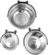 Dog Bowls, Dripless Water Bowl for Small Dogs, Stainless Steel Feeding Bowl for Cats and Pets