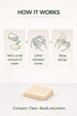 2-Pack Backpacking Biodegradable Soap Unscented Travel-Sized Camping Soap Bars -All-In-One Essentials Outdoor