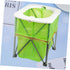Cabilock Portable Folding Toilet White Lightweight Outdoor Emergency Portable Toilet for Camping Hiking Road Trips