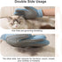 2 in 1 Pet Grooming Gloves for Dogs & Cats, Pet Fur Remover Glove, Grooming Brush Mitt, Fur Cleaner for Couch, Clothes,