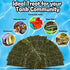 20 Seaweed Sheets for Tangs, Angels, Plecos, Nutrient-Rich Dried Snack for Bottom Feeders, 1 oz. Pet Feed
