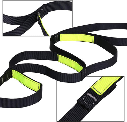 WILDKEN Adjustable Climbing Ascender Sling - Foot Loop Ascender Webbing Sling for Outdoor Mountaineering