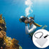 Underwater Writing Slate, Plastic Handwriting Plate Notebook Gear Board with Replaceable Pencil for Diving Communication
