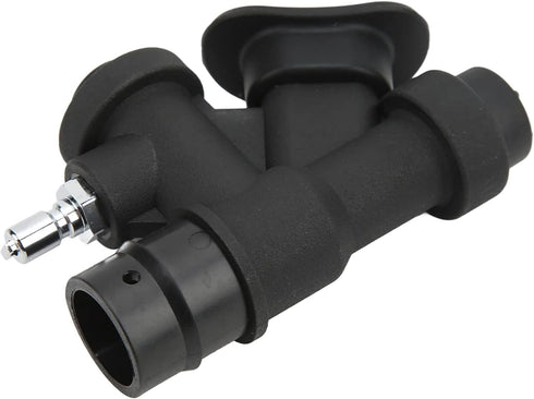 Scuba Choice Scuba Diving Universal BCD 45-Degree Oral Power Inflator, Black, Made in USA