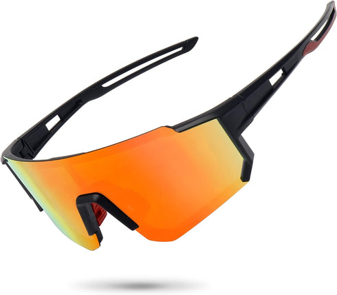 STORYCOAST Polarized Sports Sunglasses for Men and Women, UV400 Protection for Driving, Fishing, Cycling