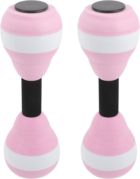 SEWACC 1 Pair Aquatic Exercise Dumbells Water Aerobics Floating Dumbbell Fitness Barbells EVA Water Hand Bars for Pool Exercises Weight Loss Water Fitness Equipment by SEWACC