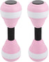 SEWACC 1 Pair Aquatic Exercise Dumbells Water Aerobics Floating Dumbbell Fitness Barbells EVA Water Hand Bars for Pool Exercises Weight Loss Water Fitness Equipment by SEWACC