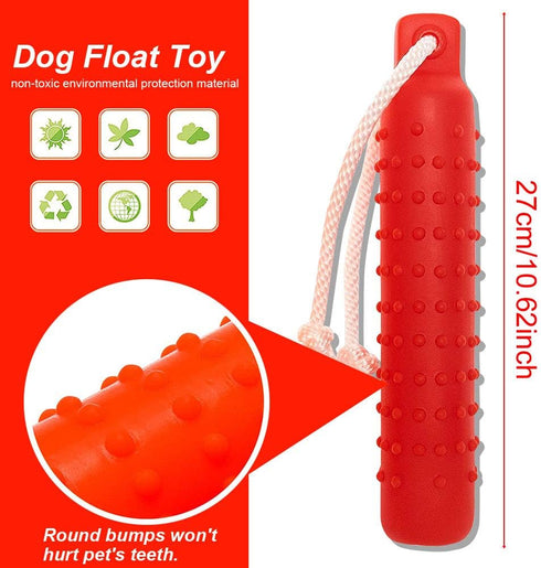 Dog Float Toy, Retriever Training Dummy, Interactive Throw Toy for Small, Medium, Large Dogs