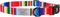 Hooey Nomad Dog Collar, Durable Polyester Webbing with Graphic-Inspired Prints, Serape Tijana, Medium