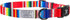 Hooey Nomad Dog Collar, Durable Polyester Webbing with Graphic-Inspired Prints, Serape Tijana, Medium