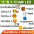 Senior Advanced Glucosamine Chondroitin Joint Supplement for Dogs - Hip & Joint Pain Relief Pills for Large & Small